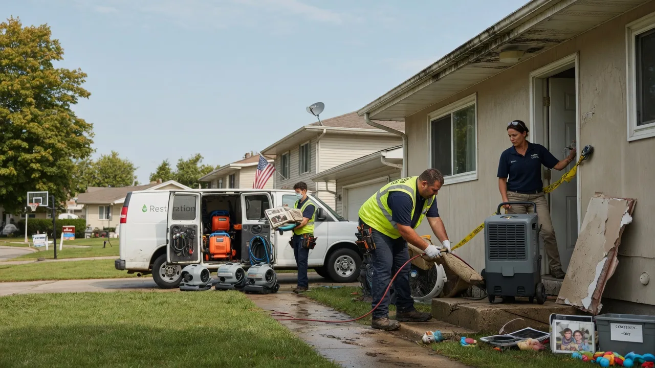 Water Damage Restoration in Jerusalem, OH near me